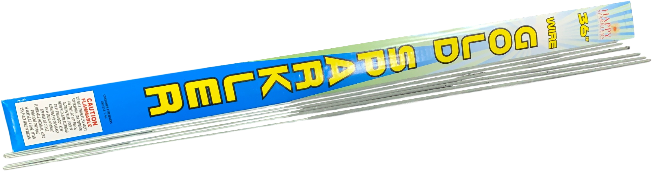 36″ Gold Wedding Sparklers - Paper Product (2365x1773), Png Download