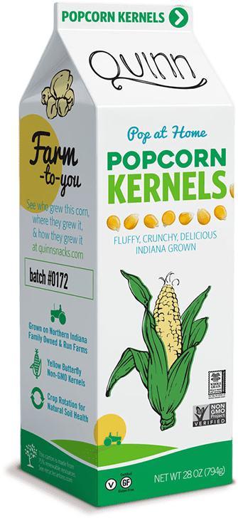 Pop At Home Kernels View All Flavors - Popcorn (500x801), Png Download