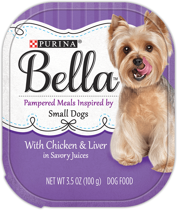 Bella Prepared Meals With Chicken & Liver In Savory - Dog Food (800x1000), Png Download