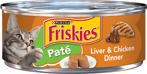 Shop Now - Friskies Wet Cat Food Pate (700x489), Png Download
