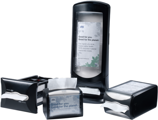 Ad A Glance - Tork Xpress Napkin Dispenser (667x500), Png Download