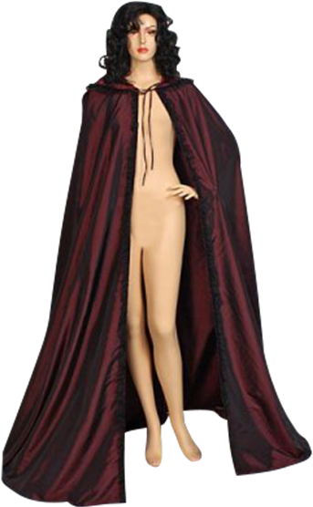 Medieval Hooded Cape Mci From Collectables - Cape (555x555), Png Download