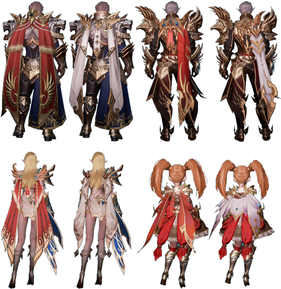 Temporal Rift Is A New Dungeon Designated To Party - Cloak Lineage 2 Revolution (572x587), Png Download