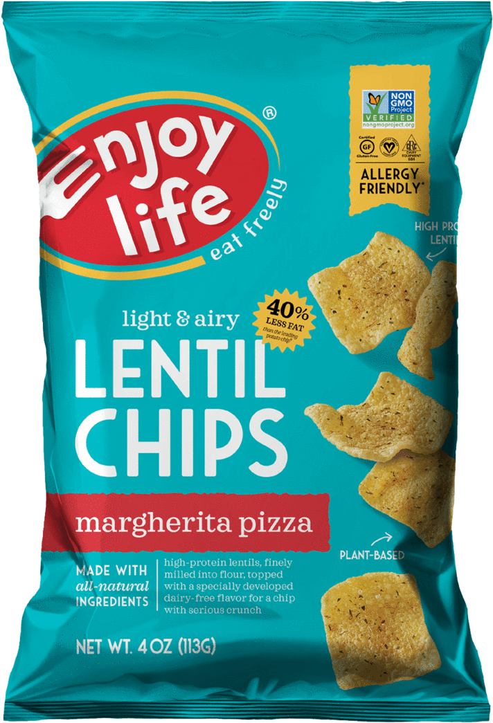 Enjoy Life Lentil Chips (1194x1194), Png Download