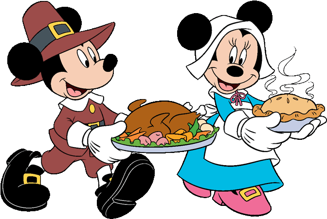 Disney Thanksgiving Clipart (700x467), Png Download