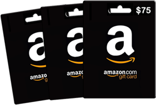 Amazon Gift Cards - Number (1024x325), Png Download