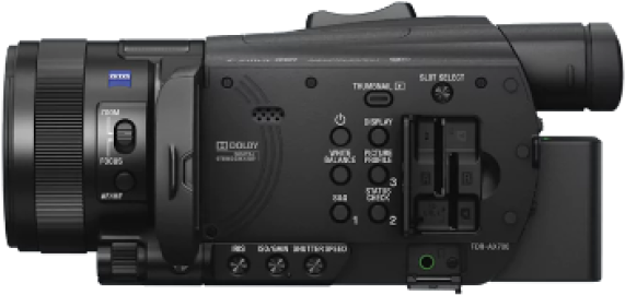 Sony Fdr-ax700 - Sony Ax 700 Buttons (650x650), Png Download