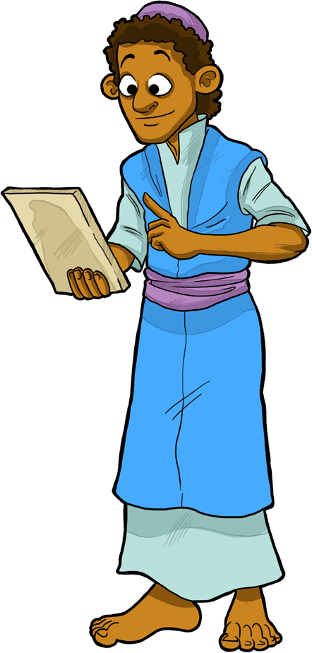 God Gave Daniel And His Friends The - Daniel And His Friends Cartoon (442x925), Png Download