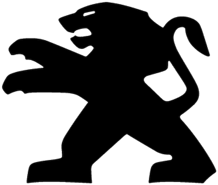 Sticker Peugeot Lion Logo - Peugeot Lion Logo Png (800x800), Png Download