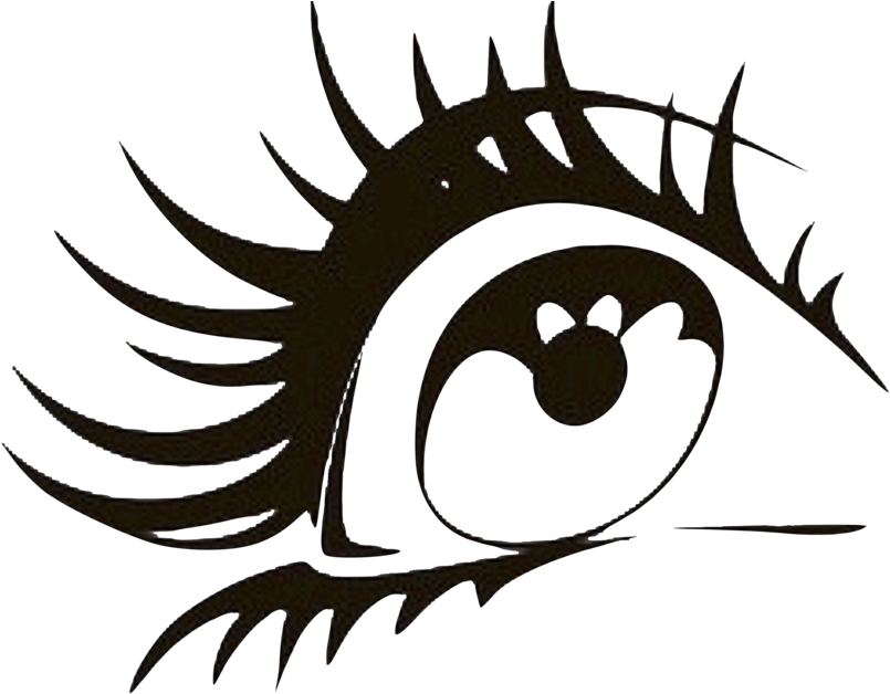 Eyeseethru - Woman Eyes Vector (1000x753), Png Download