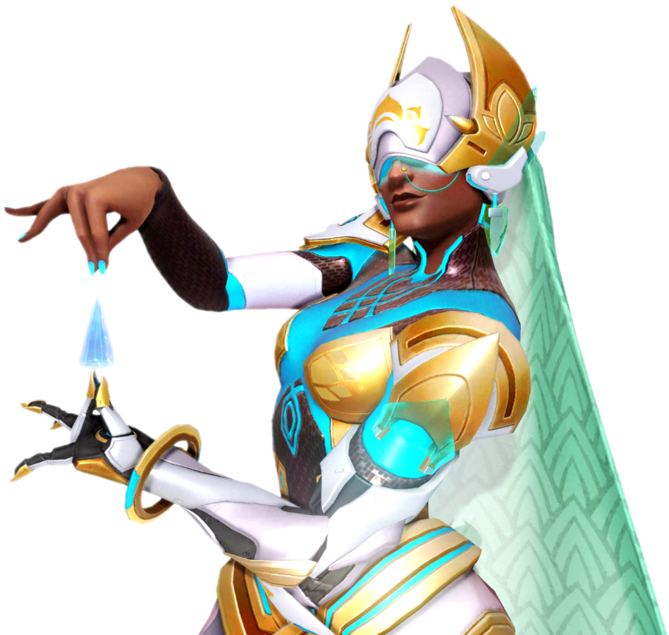 Symmetra Despliega Un Generador De Escudo Amplio Que - Symmetra Mercy (1600x900), Png Download