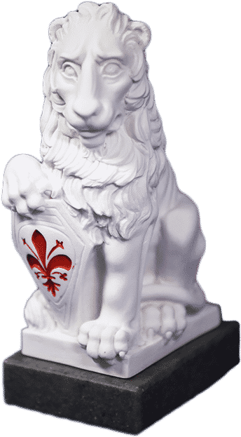 Leone Marzocco, Statue Made In Italy - Gargoyle (1024x768), Png Download