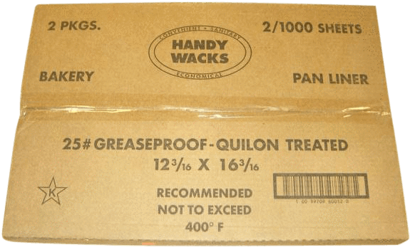 Quilon Pl-1216 Baking Pan Liner 2000/case - Label (596x596), Png Download