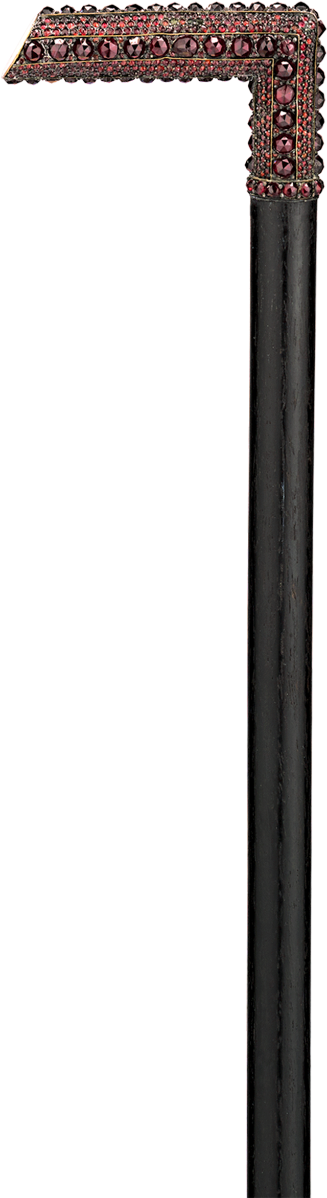 Garnet Victorian Cane - Pipe (2000x2500), Png Download