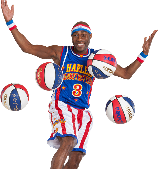 Courtesy - Harlem Globetrotters (1200x680), Png Download