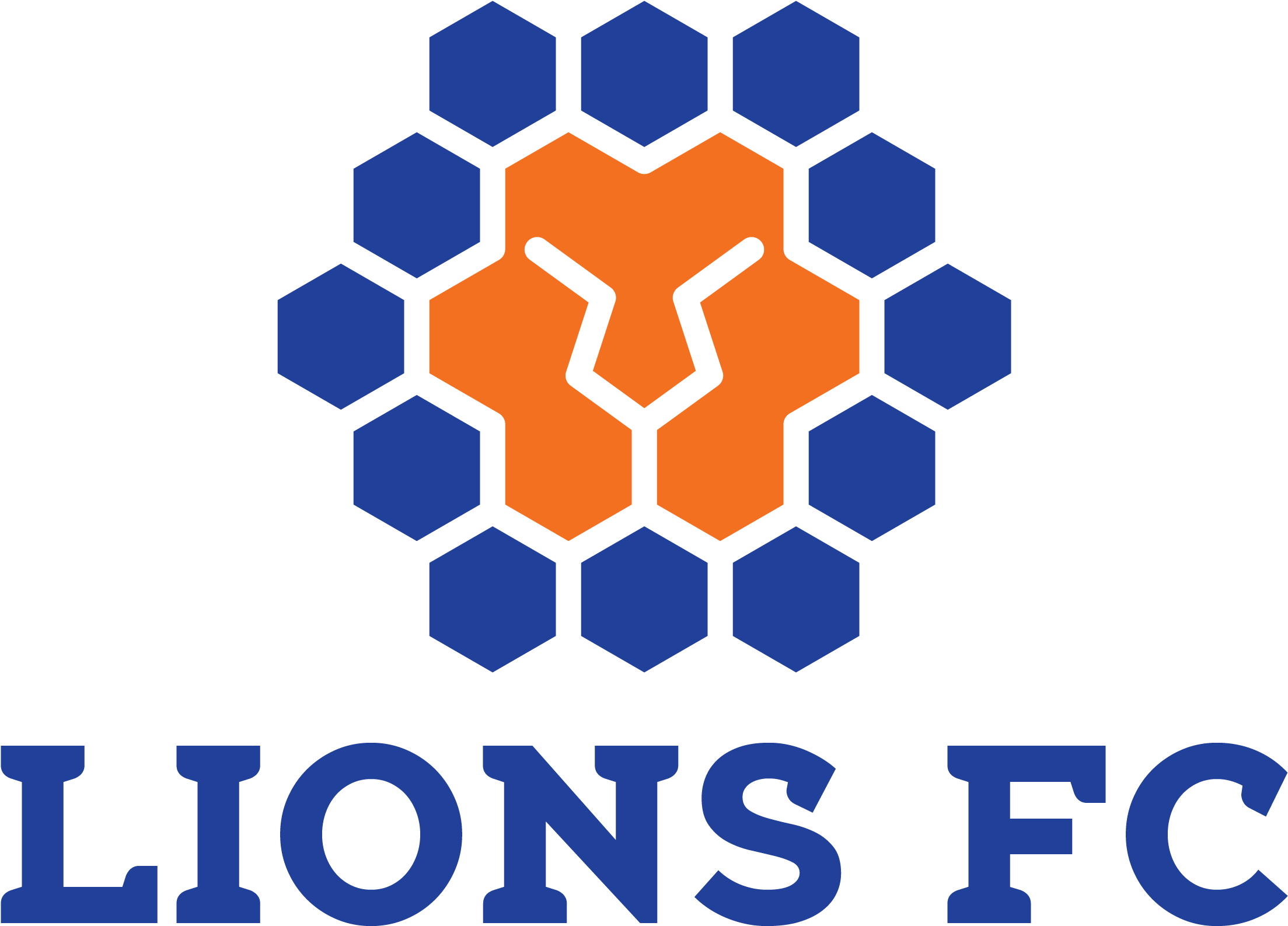 Lions Fc Logo Suite Type - Queensland Lions Fc Logo (2362x1772), Png Download