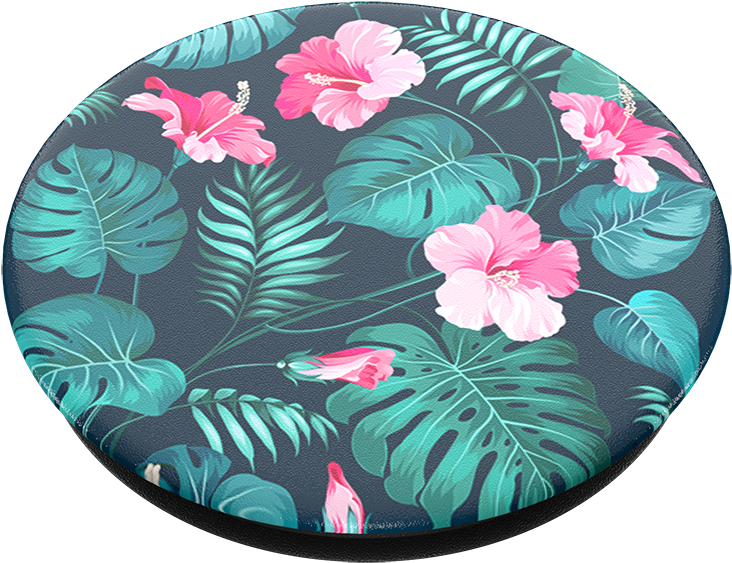 Hibiscus, Popsockets Hibiscus - Popsocket Designs (989x1000), Png Download
