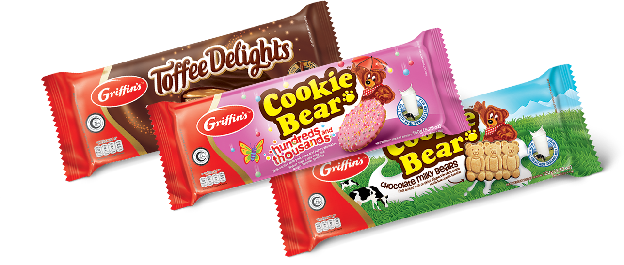 Griffins Biscuits - Griffin's Food Company (1323x546), Png Download