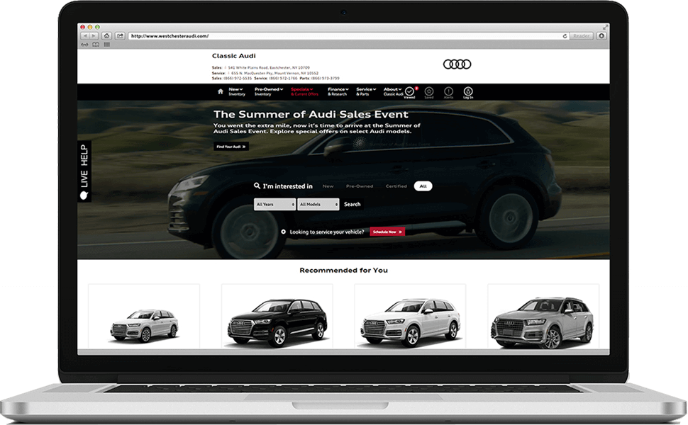 Banner Graphics Classic Audi - Audi Q7 (970x600), Png Download