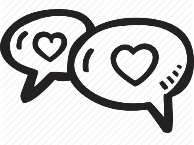 Drawn Feelings Outline - Heart (640x480), Png Download