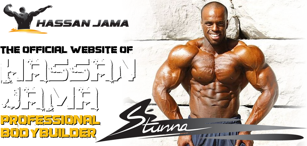 Hassan Stunna Jama Bodybuilder (980x468), Png Download