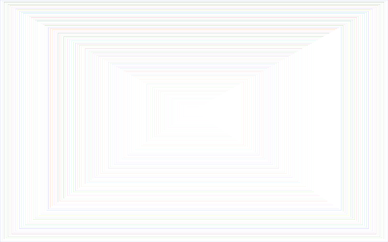 3d Perspective Grid Dense Prismatic - Line Art (800x500), Png Download