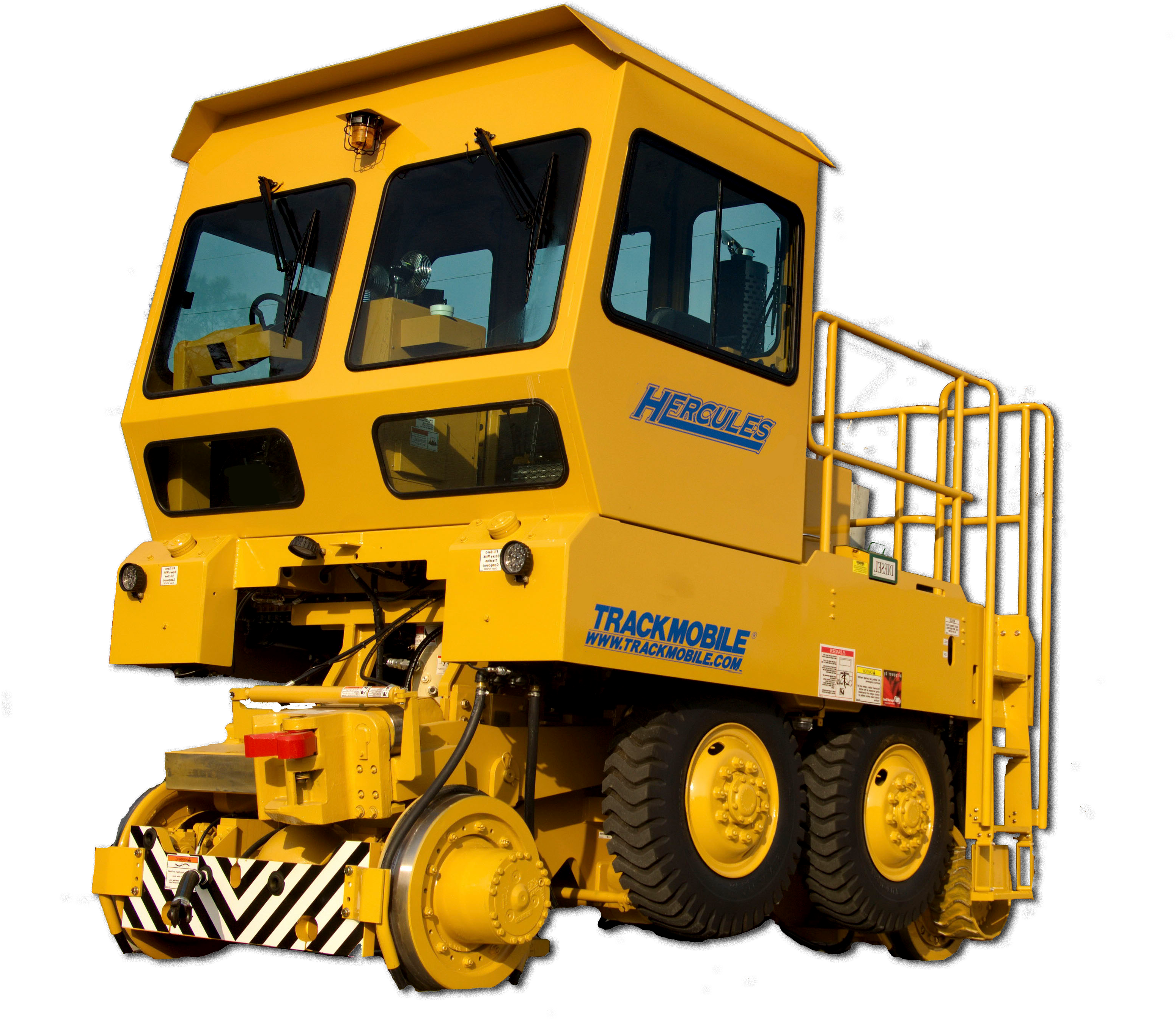 Hercules Wide Cab - Track Mobile (3259x2817), Png Download