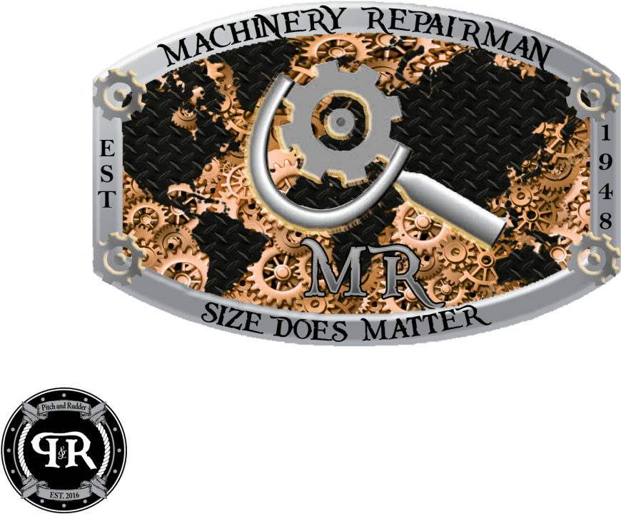 Navy Machinery Repairman Belt Buckle, Rm Belt Buckle, - Bling-bling (1024x1024), Png Download