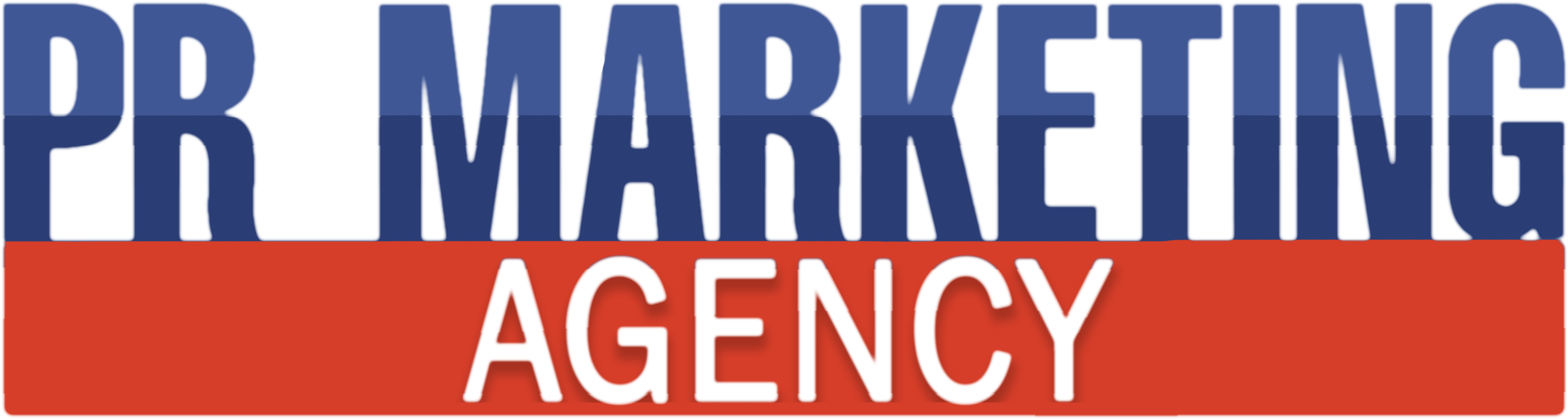 Pr Marketing Agency - Electric Blue (3300x1550), Png Download