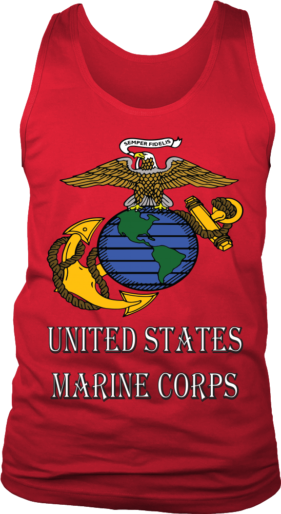 Eagle Globe & Anchor - Flag Of The United States Marine Corps (1000x1000), Png Download