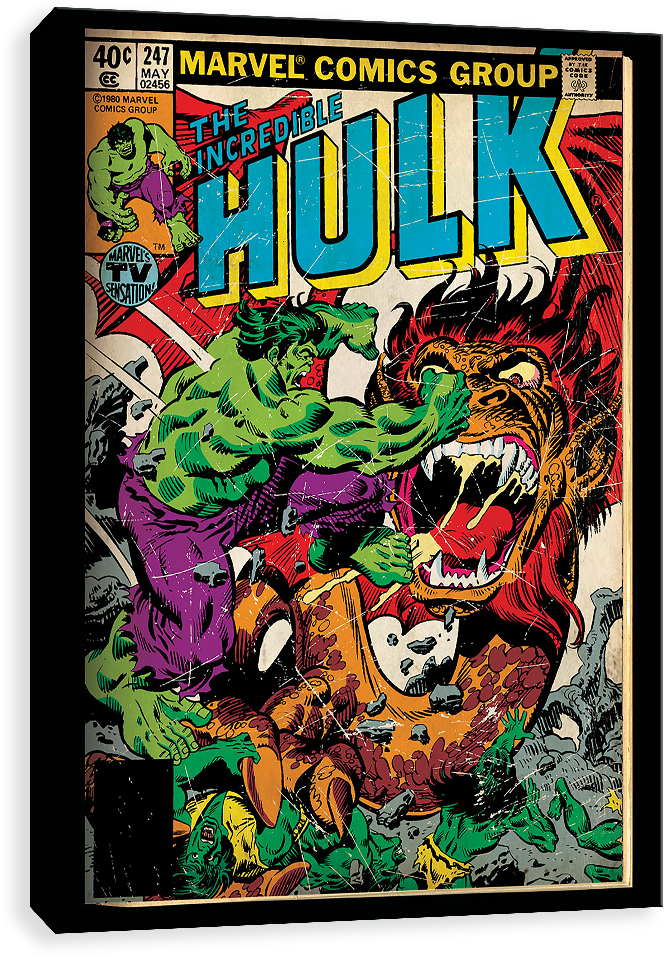 Incredible Hulk 247 (1000x1000), Png Download