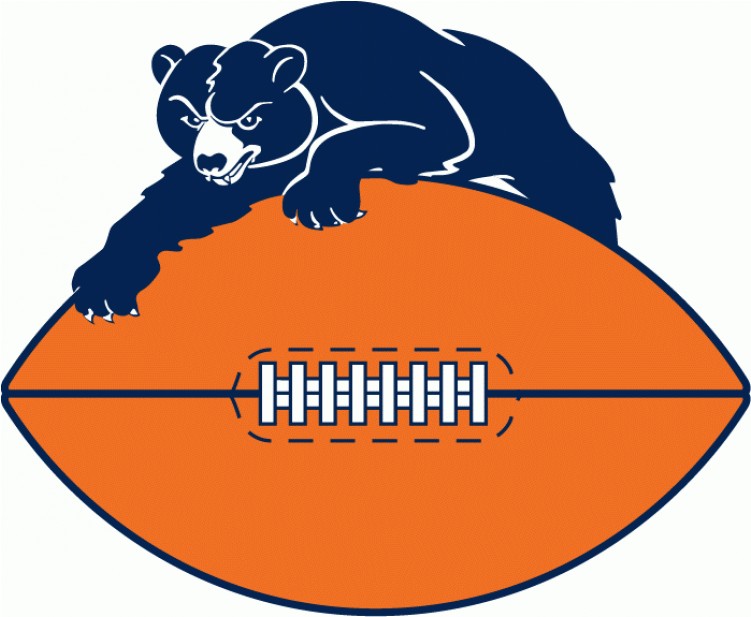 Chicago Bears Iron On Stickers And Peel-off Decals - Chicago Bears Vintage Logo (750x930), Png Download