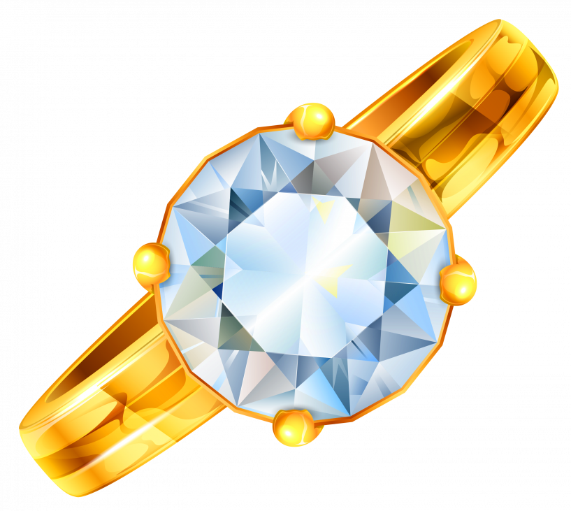 Diamond Rings Design Png (817x731), Png Download