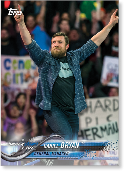 2018 Topps Wwe Daniel Bryan - Football Player (700x700), Png Download