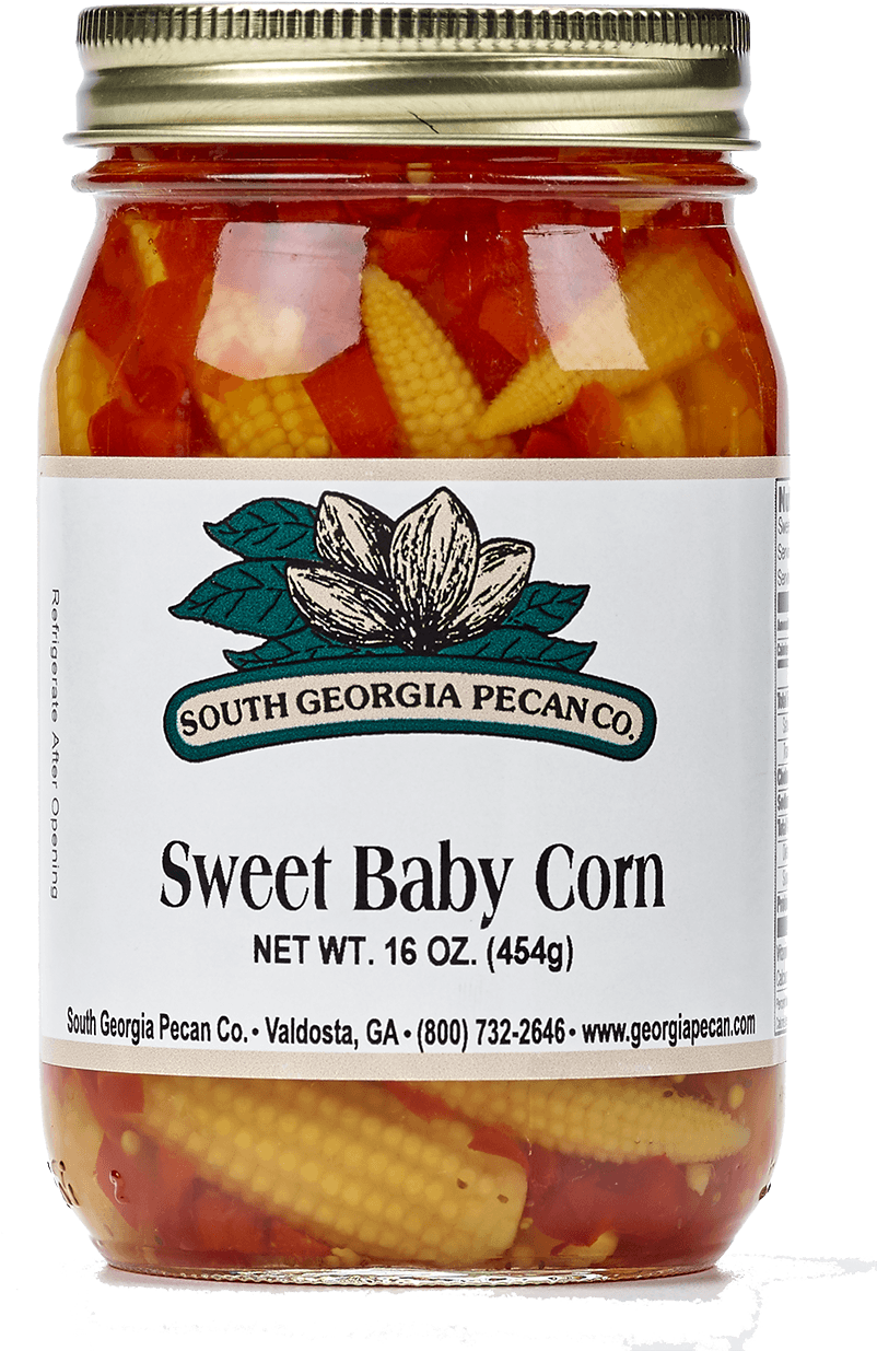 Sweet Baby Corn 16 Oz - South Georgia Pecan Company (1280x1280), Png Download