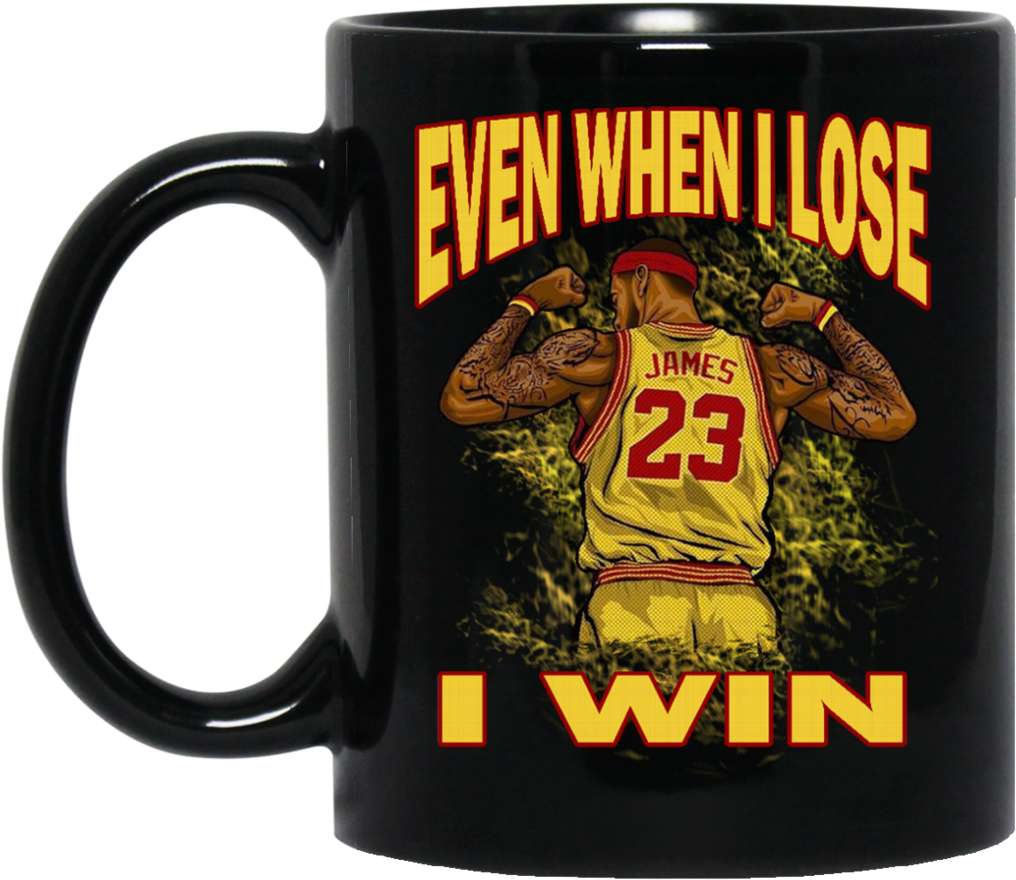 Cleveland Cavaliers Lebron James Mug Even When I Lose - Spiderman Coffee Cup (1024x1024), Png Download