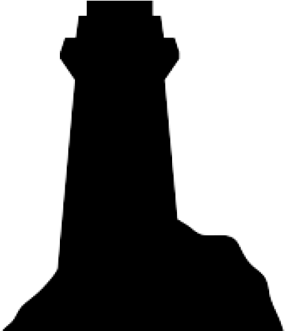 Squares Clipart Lighthouse - Silhouette (640x480), Png Download