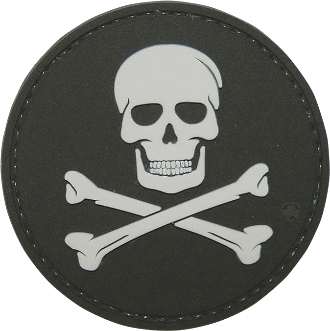Jolly Roger Morale Patch - Jolly Roger Pvc Patch (900x1174), Png Download