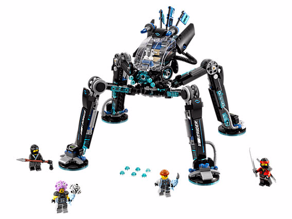 24817-1 - Lego Ninjago Movie Water Strider 70611 (758x426), Png Download