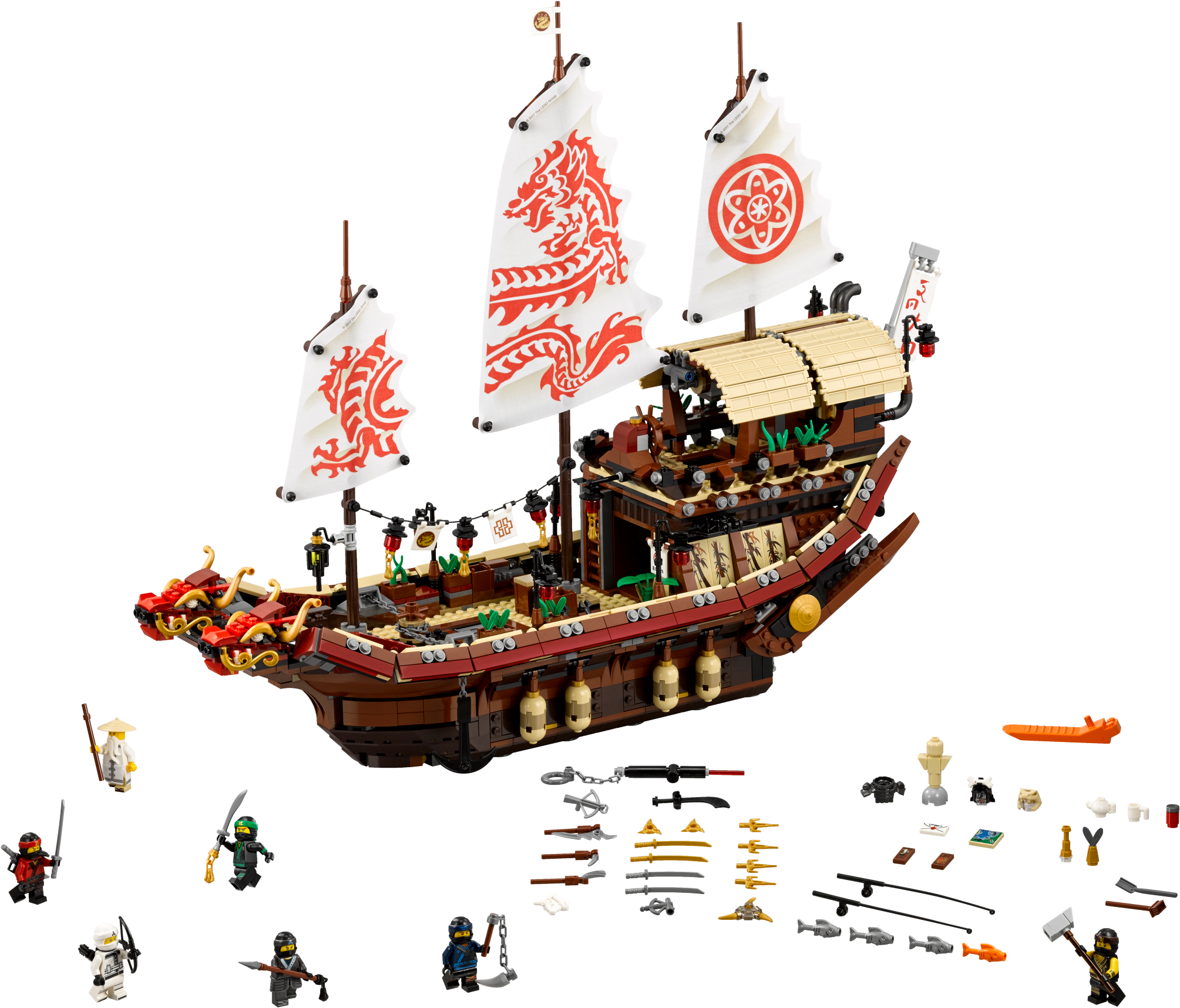 Destiny's Bounty - 70618 Lego (2399x1800), Png Download