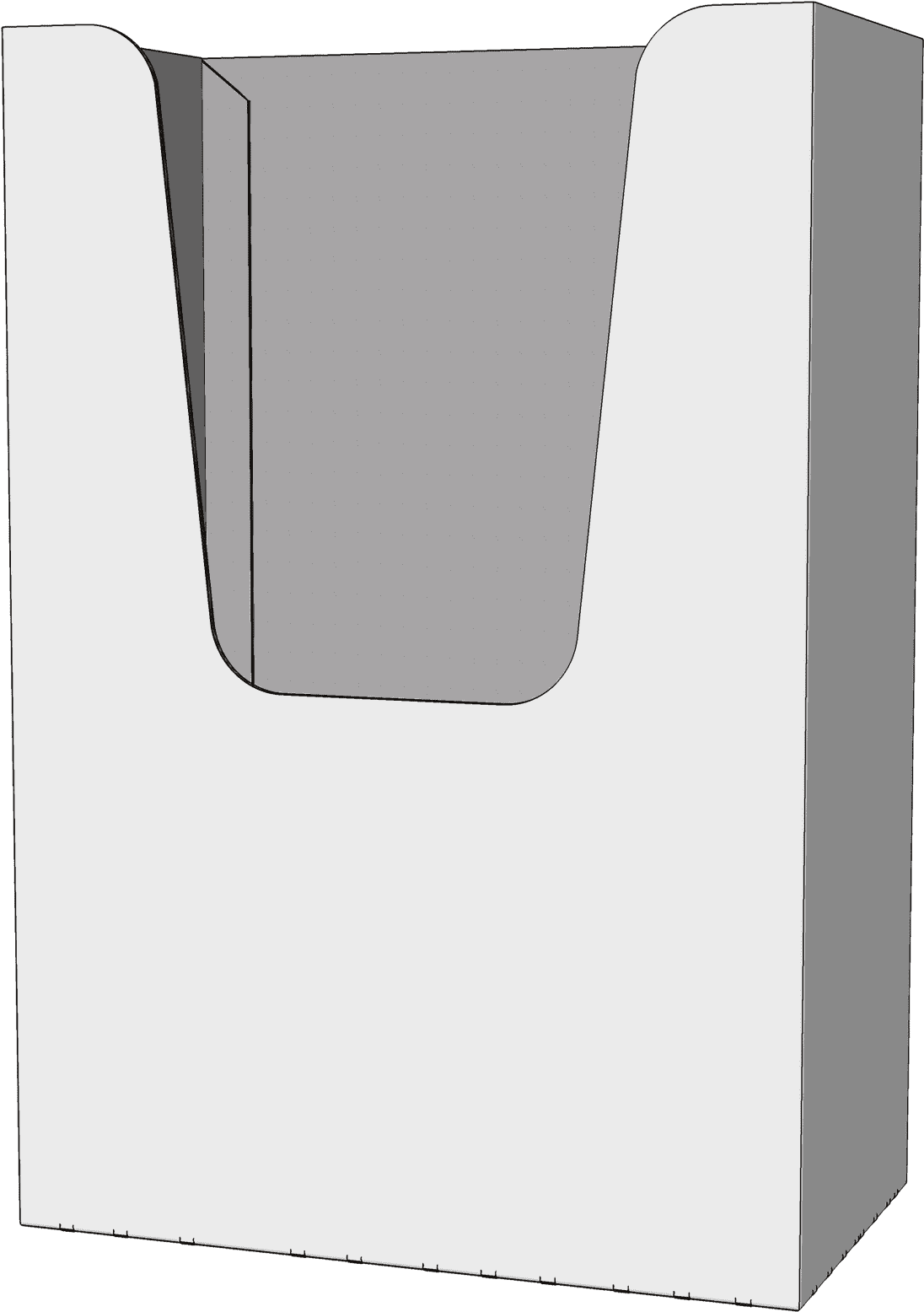 Correx 14 Pallet - Paper Bag (1375x2048), Png Download