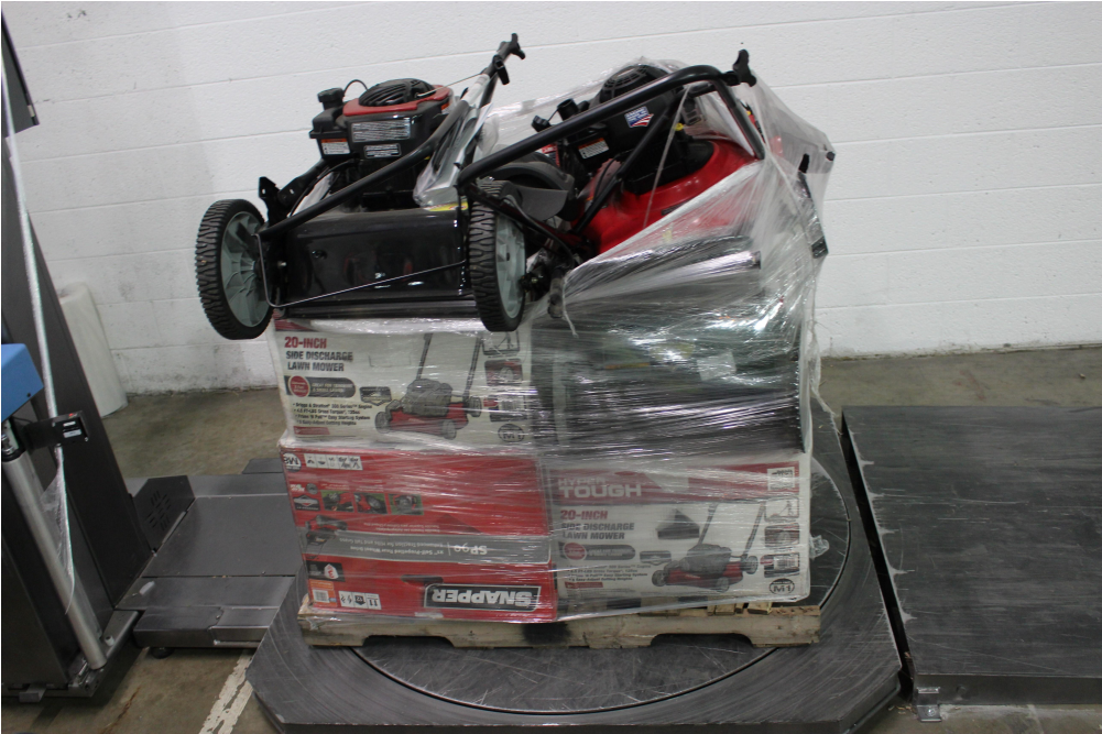 Pallet 6 Pcs Lawn Mowers Customer Returns Murray - Box (1000x1000), Png Download