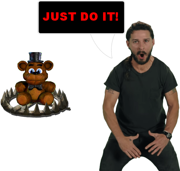 Just Do It Intense Torture - Shia Labeouf Just Do (800x600), Png Download