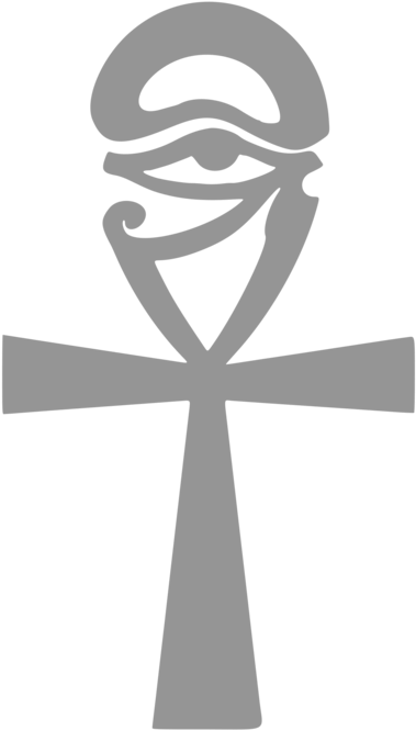 Ancient Egypt Ankh Egyptian Language Eye Of Horus - Simbolo De La Sabiduria (438x750), Png Download