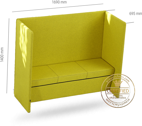 Com Third Party Evaluation Of Acoustic Products - Club Chair (766x470), Png Download