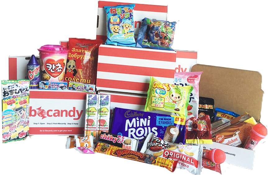 Bocandy - International Candy Box (970x610), Png Download