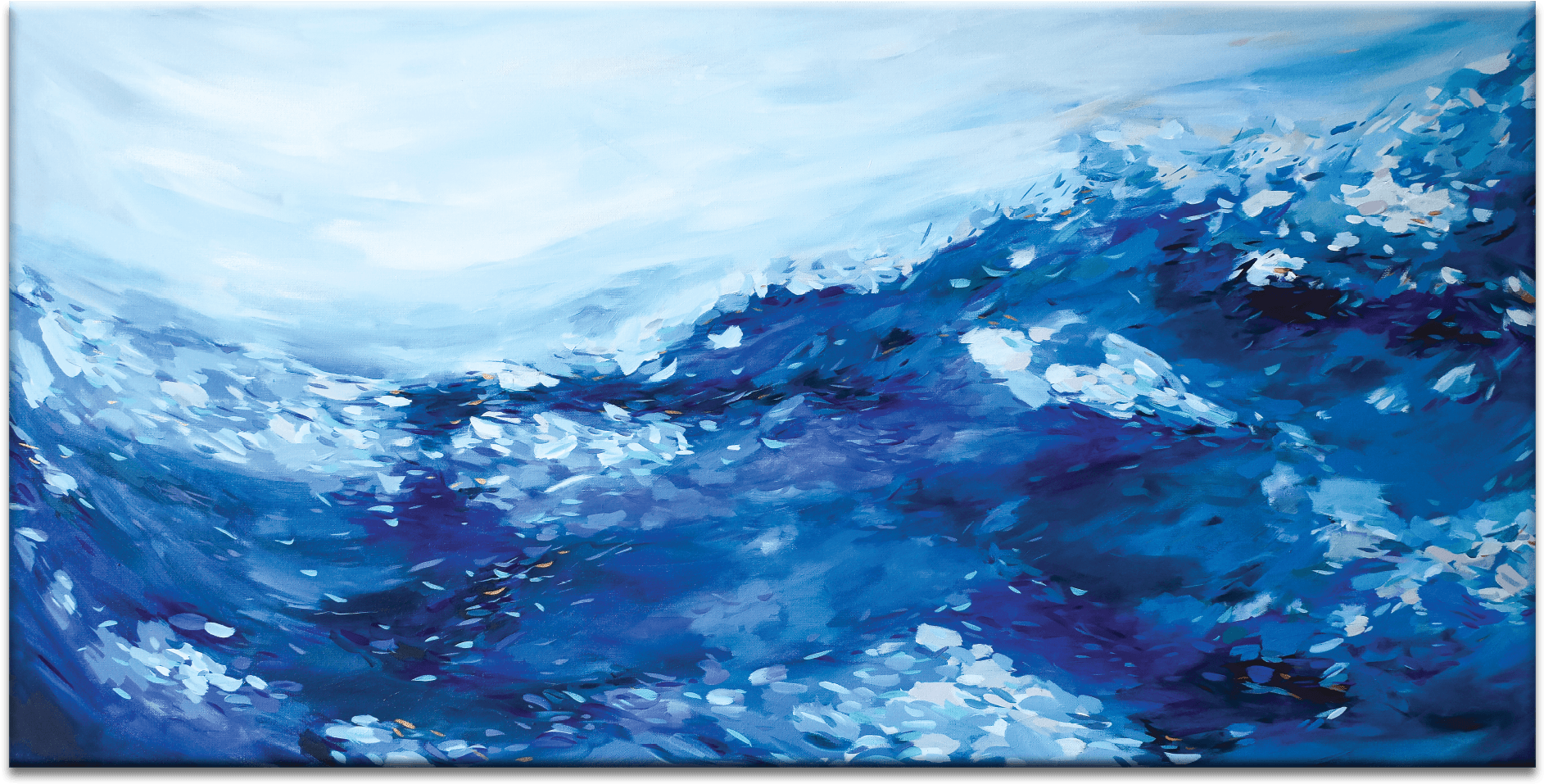 16tl Wind And Waves - Painting (2000x2000), Png Download