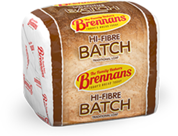 Brennans Hi-fibre Batch - Brennans Bread (800x800), Png Download