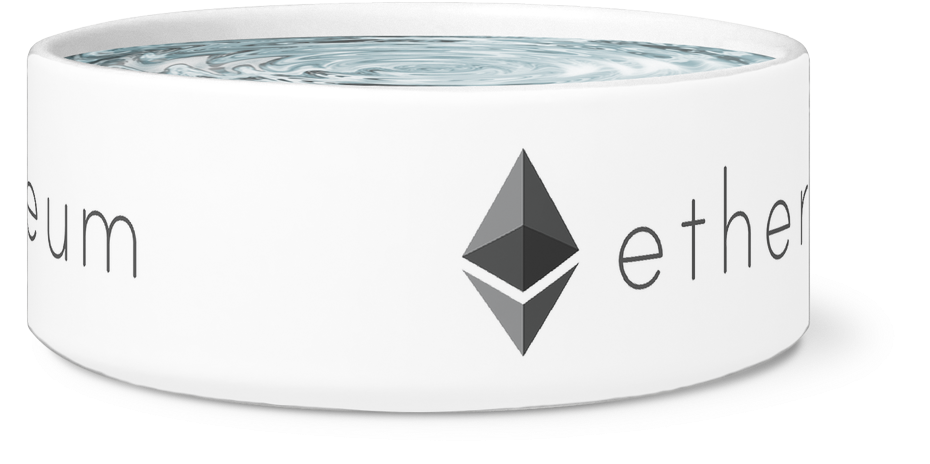 Ethereum Dog Bowl - Bracelet (1024x1024), Png Download