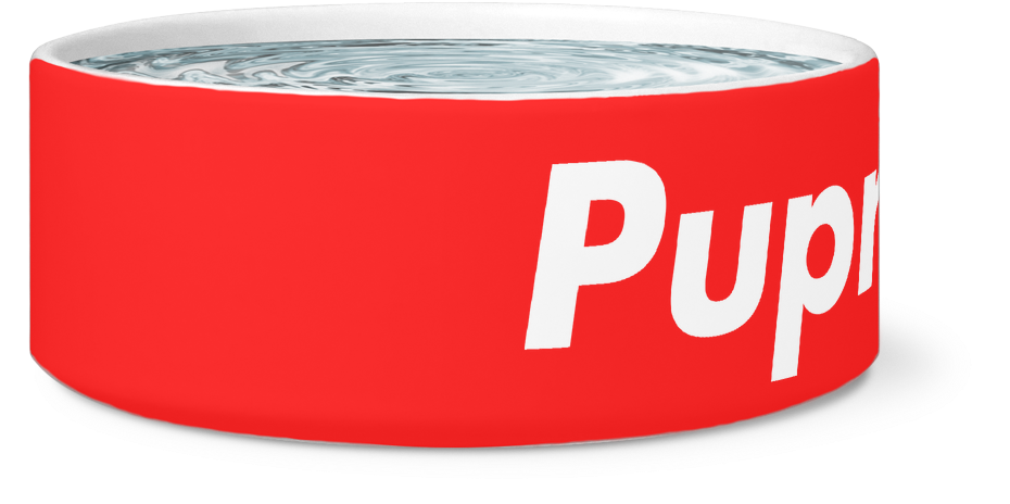 Pupreme Dog Bowl - Duct Tape (1024x1024), Png Download
